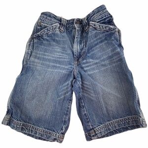 GAP Kids Boys Jean Shorts Size 8 Slim Carpenter Jean Shorts